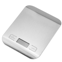Báscula Digital de Cocina Electrónica de Acero Inoxidable de Alta Precisión, Compacta, para Repostería, Café y Alimentos