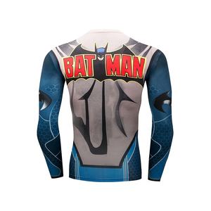 2023 plus populaire hommes BJJ Rash Guard Compression Fitness chemise pour musculation MMA Gym serré T-Shirts conception respirante - Product Image 6
