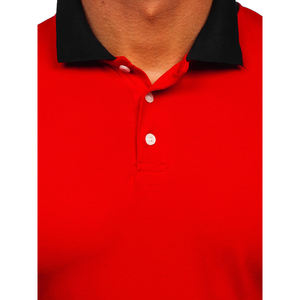 Camisas Polo de Manga Corta para Hombre, de Algodón Orgánico, con Logotipo Personalizado, Precio de Fábrica, Venta al Por Mayor, a un Precio Razonable - Product Image 4