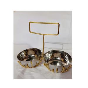 ชามโลหะใส่ผลไม้แห้งทำจากทองเหลืองสแตนเลสสำหรับใช้ในบ้านทุกวัน - Product Image 4