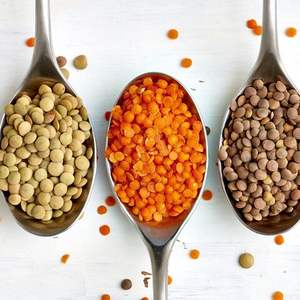 Whole and Split Red Lentils-Dried Bulk Pack-25/50 KG PP <b>Bag</b>-100% Natural Newest Year Crop-Best Grades & France Origin - Product Image 1