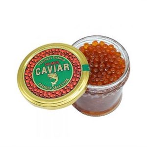 FROZEN Salmon Roe Pink Caviar high protien flying fish Roe