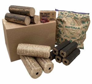 Briquetas de madera 100% natural para parrilla de barbacoa de calidad alimentaria - Product Image 1