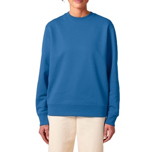 Sweatshirts unis pour femmes Sweat-shirt en molleton à épaules tombantes Sweat-shirt à col rond de créateur avec impression personnalisée et logo pour hommes - Product Image 1