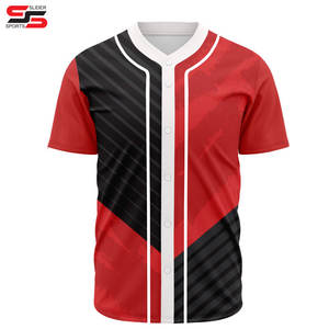 Maillot de baseball respirant personnalisé à sublimation, très demandé - Product Image 1
