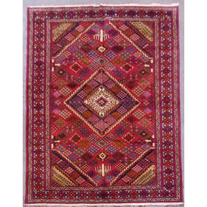 Alfombras ABC Kilims Arak de Lana y Algodón, Alfombra de Área con Diseño Floral Tradicional, Hecha a Mano por Artesanos, Decoración Persa para el Hogar - Product Image 1