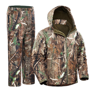 Aqtq กางเกงลายพรางสีส้มสำหรับผู้ชายเสื้อผ้าสำหรับตั้งแคมป์กลางแจ้งฤดูหนาว - Product Image 4