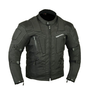 Chaqueta con manga de nailon acolchada para motocicleta, Material de Cordura 660D, color blanco, alta calidad - Product Image 5