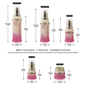 Juego de Envases de Vidrio Rosa Degradado Mate de Lujo <span class=keywords><strong>para</strong></span> <span class=keywords><strong>el</strong></span> Cuidado de la Piel, Botellas con Bomba <span class=keywords><strong>para</strong></span> Lociones, Frascos <span class=keywords><strong>para</strong></span> Cremas, Tónico, Humectante, <span class=keywords><strong>Crema</strong></span> Facial, Belleza - Product Image 6