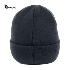 Customized Color Reversible Bini All Print Designer <b>Knitted</b> Unisex 3D Embroidery 100% Acrylic Winter Skull Cap Knit <b>Beanies</b> - Product Image 5