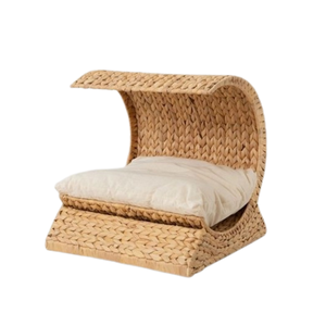 Hot Choice OEM et ODM Lit pour chien en jacinthe d'eau écologique Lits pour chiens de haute qualité pour la maison Fournitures pour animaux de compagnie du Vietnam - Product Image 1