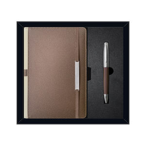 Ensemble de luxe carnet A5 et stylo – Cadeaux promotionnels d'entreprise pour cadres et dirigeants – Coffret cadeau d'affaires de luxe - Product Image 4