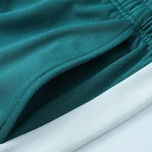 Chándal de gimnasio transpirable Logotipo personalizado Traje de sudor de invierno Contraste Deportes Diseño impreso 2 piezas Jogging informal - Product Image 4