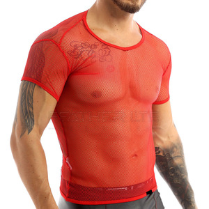 Camisetas de malla de nuevo diseño, camisetas de algodón y poliéster de alta calidad, camisetas 2024 para hombres, diseño personalizado para hombres - Product Image 4