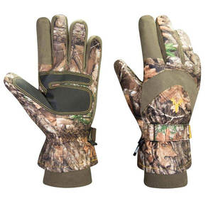 ถุงมือล่าสัตว์หนังแท้แบบเต็มนิ้ว น้ำหนักเบา สายรัดข้อมือปรับได้ ดีไซน์กันลื่น คุณภาพสูง ปรับแต่งได้ ราคาประหยัด - Product Image 1