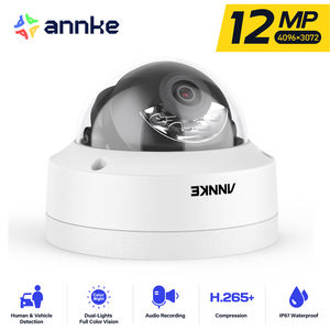 Kamera CCTV ANNKE 12MP POE IP Dual Light Dome dengan Deteksi Gerak dan Audio untuk Keamanan dan Pengawasan Jaringan - Product Image 2