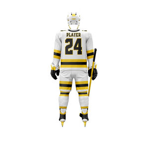 Conjuntos de uniformes de hockey sobre hielo de nuevo estilo con impresión de logotipo personalizado de alta calidad y precio barato para equipos OEM - Product Image 5