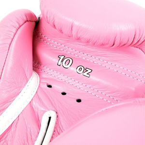 Vente flash Gants de boxe professionnels de haute qualité, dernier design, gants de boxe Winning roses à fermeture velcro, fabriqués en cuir véritable - Product Image 3