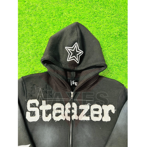 Service OEM, vente en gros de sweats à capuche et de sweat-shirts en molleton de coton surdimensionné, couleur unie, vêtements pour hommes, coupe régulière, hiver - Product Image 3