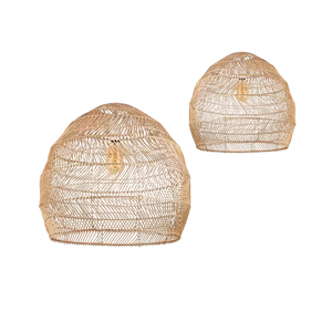 Venta al por mayor vietnamita encantado ratán bambú linterna candelabro para interiores y exteriores decoración del hogar restaurante Resort jardín - Product Image 1