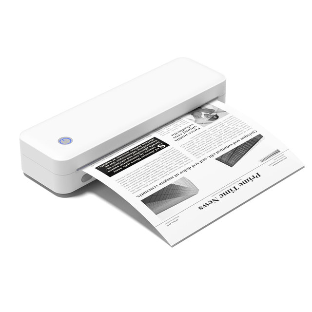 Wireless Mobile A4 Thermal Printer HighSpeed Bluetooth Android IOS Devices Advanced Portable Thermal Printer