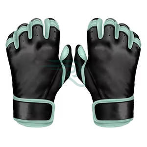 ถุงมือหนังสำหรับเล่นกีฬาทนทานระบายอากาศได้ดีตัวเลือกโลโก้ตามสั่งสำหรับถุงมือตีเบสบอล - Product Image 1