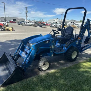 LS Mini 24.7HP <b>Lawn</b> <b>Mower</b> Tractor Front Loader Backhoe Versatile <b>Small</b> Farm Tractor for Agricultural Use Including Grass Box - Product Image 1