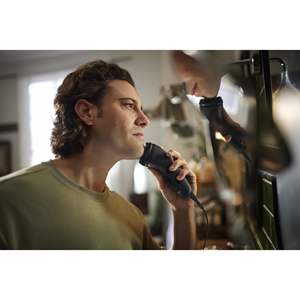 Afeitadora Eléctrica Rotatoria con Doble Cuchilla de Confort, Cabezales Flexibles, Uso con Cable, Resistente al Agua IPX7, Lavable, Cuchillas de Repuesto para Rostro y RV - Product Image 3