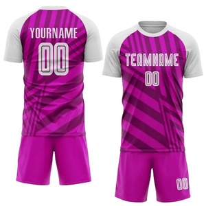 Tenue de football personnalisée imprimée 100 % polyester – Dernier design de kit sportif – Vente en ligne à prix réduit directement de l'usine - Product Image 6