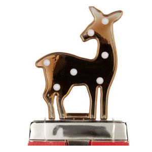 <b>Christmas</b> Reindeer Stocking Hooks Festive and All Occasion Stocking Holders Metal Stocking Hangers for <b>Christmas</b> Decoration Use - Product Image 4