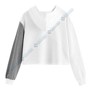 เสื้อครอปฮู้ดดี้ผู้หญิง ระบายอากาศได้ดี ขายดี คุณภาพพรีเมียม มีจำหน่ายแล้ว - Product Image 2