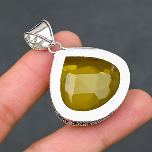 925 Silver Luxury <b>Statement</b> <b>Necklace</b> - Product Image 3