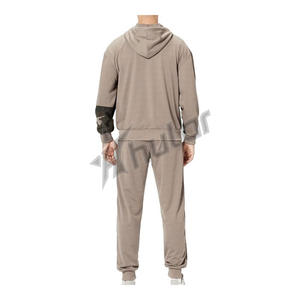 ชุดวิ่งออกกำลังกาย2ชิ้นสำหรับผู้ชายชุดออกกำลังกายแบบซิปเต็มรูปแบบปรับแต่งโลโก้ได้ยอดนิยมสำหรับกีฬาฤดูหนาว - Product Image 2