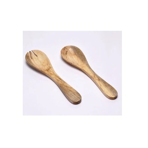 ชุดเครื่องใช้บนโต๊ะอาหารไม้ธรรมชาติ,ชุดเครื่องใช้บนโต๊ะอาหารไม้ธรรมชาติดีไซน์แฮนด์เมดไม่ซ้ำใครพร้อมขัดสำหรับบ้านและโรงแรม - Product Image 3