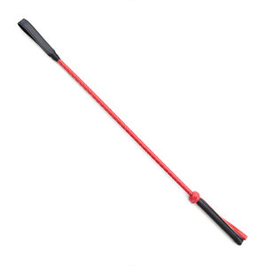 Fouet d'équitation personnalisable en usine, en cuir véritable et acier inoxydable, qualité supérieure, pour chevaux - Product Image 6