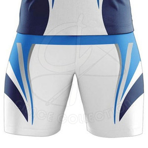 Kits de uniformes de fútbol personalizables con cuello en V, ropa de fútbol duradera de Pekín con traje contrastante y conjunto de ropa con cuello en V - Product Image 5