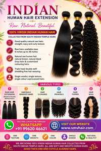 Cheveux Humains 100% Naturels Pas Chers en Gros, 100g, Pointes Pleines, Lisses et Soyeux, Cheveux Brésiliens Remy Vierge à Cuticules Alignées, Double Trame Faite à la Machine - Product Image 6