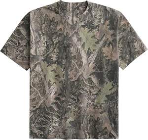 เสื้อยืดลายพรางโอเวอร์ไซส์ ยูนิเซ็กซ์ พิมพ์ลายใบเมเปิ้ล สไตล์สตรีทสุดเทรนดี้ เสื้อยืดลายกราฟิกสำหรับฤดูร้อน - Product Image 2