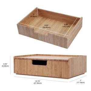 Mangowood <b>Makeup</b> Drawer Organizer, Cosmetics <b>Storage</b> Box, Break Resistant Display Case and Drawer - Product Image 6