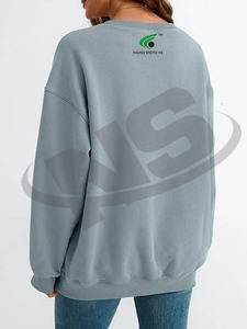 Sweat-shirt pour femme en coton de qualité supérieure, manches longues, pull d'hiver, couleur personnalisée, taille en gros, prix bon marché, streetwear - Product Image 3