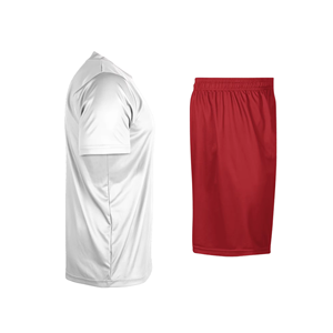 เสื้อฟุตบอลผ้าโพลีเอสเตอร์ระบายอากาศน้ำหนักเบาพิมพ์ลายถ่ายเทความร้อนแบบกำหนดเองชุด100% สโมสรฟุตบอลสำหรับผู้ชาย - Product Image 2