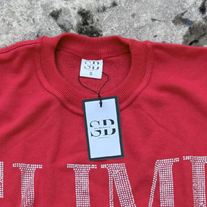 New Fashion <b>Rhinestone</b> T Shirt for Women High Quality Short Sleeve Breathable Women <b>Rhinestone</b> T Shirt with Custom Logo - Product Image 5