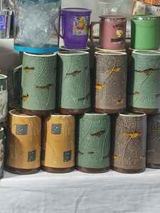 Ensemble de tasse à café et soucoupe en porcelaine de haute qualité en gros avec motif solide, étanche et compatible lave-vaisselle pour le thé de l'après-midi - Product Image 5