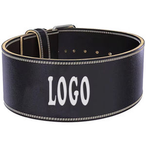 Ceinture de musculation en cuir de qualité supérieure de 10 mm d'épaisseur, respirante, accessoire de gym pour la compression, l'haltérophilie, l'entraînement physique - Product Image 4