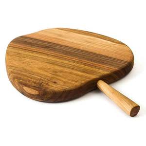 Plateau de service et planche à découper en bois d'acacia véritable avec poignées durables Ustensiles de cuisine parfaits - Product Image 6