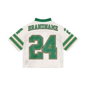 Chemises de football unisexes imprimées par sublimation en jersey rétro 100% polyester fabriquées au Pakistan - Product Image 6