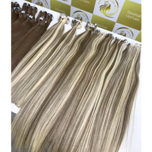 Super Qualité 26 ''Cuticule Alignée pour Genius Trame Extensions de Cheveux Humains Vierges Double BoneStraight Matière Première À La Mode - Product Image 2