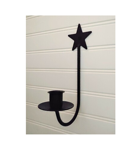 Soporte de vela de Metal de lujo montado en la pared diseño de estrella artesanía soporte de vela más atento Venta caliente - Product Image 1