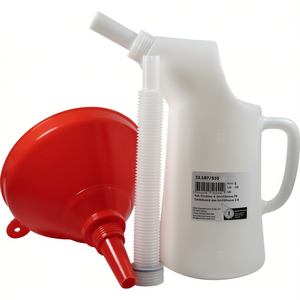 3-Piece <b>Plastic</b> <b>Drinkware</b> Funnel Set 2.0 L Long Fun and Practical PE Material - Product Image 3