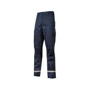 U-POWER Monaco Westlake Pantalon de travail en poly-coton bleu - Product Image 1